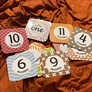 Monthly Milestone Cards for Babies